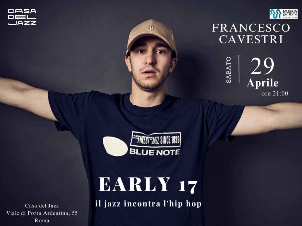 Francesco Cavestri Trio: sabato 29 aprile in concerto alla Casa del Jazz di Roma