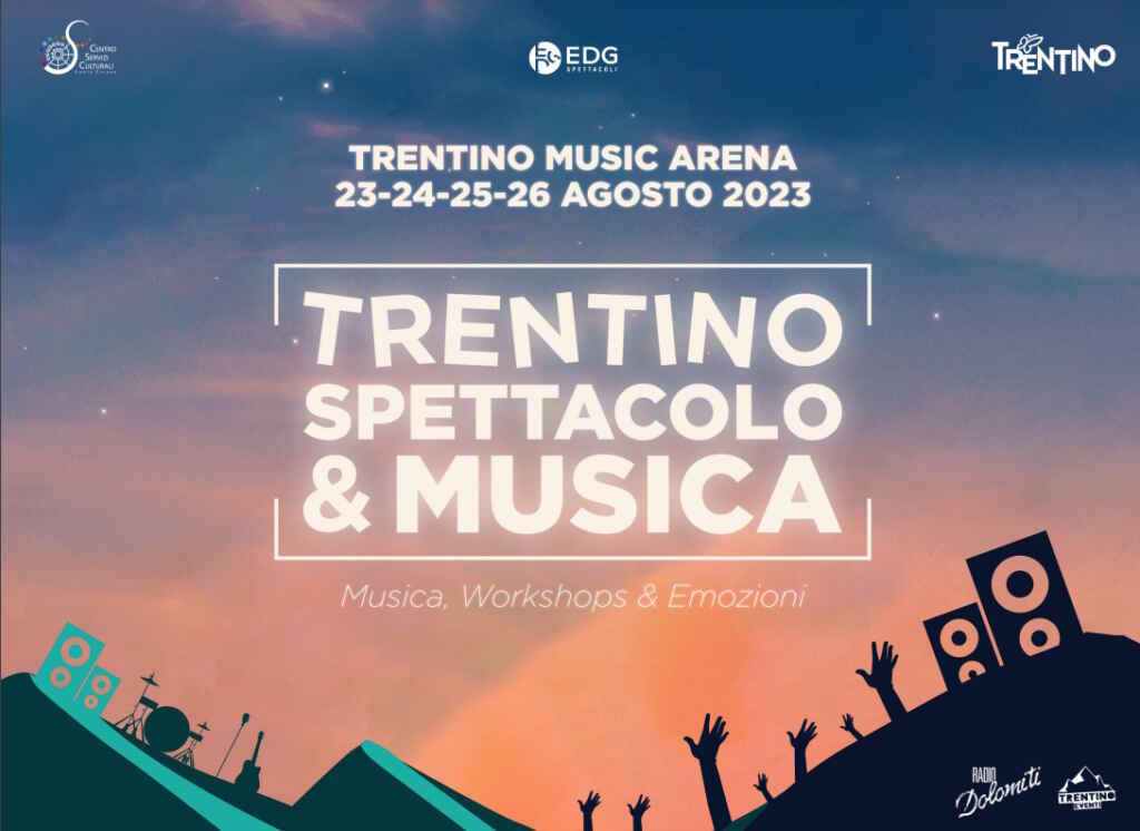 Trentino Spettacolo e Musica: conclusa l’ultima giornata con Le Vibrazioni e le band trentine Rebel Rootz e Frequenze Italiane